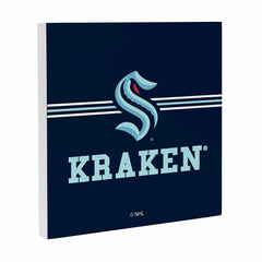 Seattle Kraken Wood Wall Sign, 12x12 - NHL Home