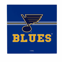 St Louis Blues Wood Wall Sign, 12x12 - NHL Home