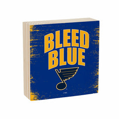 St Louis Blues Plock, Down Home Fans, 6x6 - NHL Home