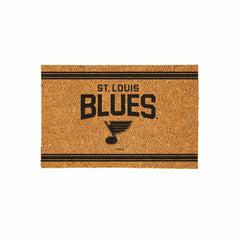 St Louis Blues Large One Color Coir Mat, 36"x24" - NHL