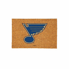 St Louis Blues Large Full Color Coir Mat, 36"x24" - NHL