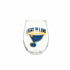 Stemless 17OZ Glass & Tankard 16OZ Gift Set, St Louis Blues - NHL Home
