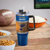 40oz Stainless Steel Canyon Cup w/ Straw, St. Louis Blues - NHL Home
