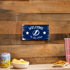 Tampa Bay Lightning Wood Wall Sign, 6x11 - NHL Home