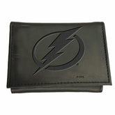 Tampa Bay Lightning, Tri-Fold Wallet, Black - NHL Home