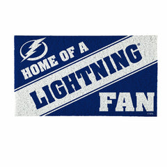 Tampa Bay Lightning, PVC Mat COLOR, Home of a Fan - NHL