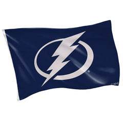 Tampa Bay Lightning Single Sided Flag with 2 Grommets, 3'x5' - NHL Home