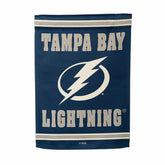 Embossed Suede Flag, GDN Size, Tampa Bay Lightning - NHL Home