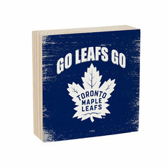 Toronto Maple Leafs Plock, Down Home Fans, 6x6 - NHL Home