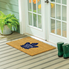 Toronto Maple Leafs Large Full Color Coir Mat, 36"x24" - NHL