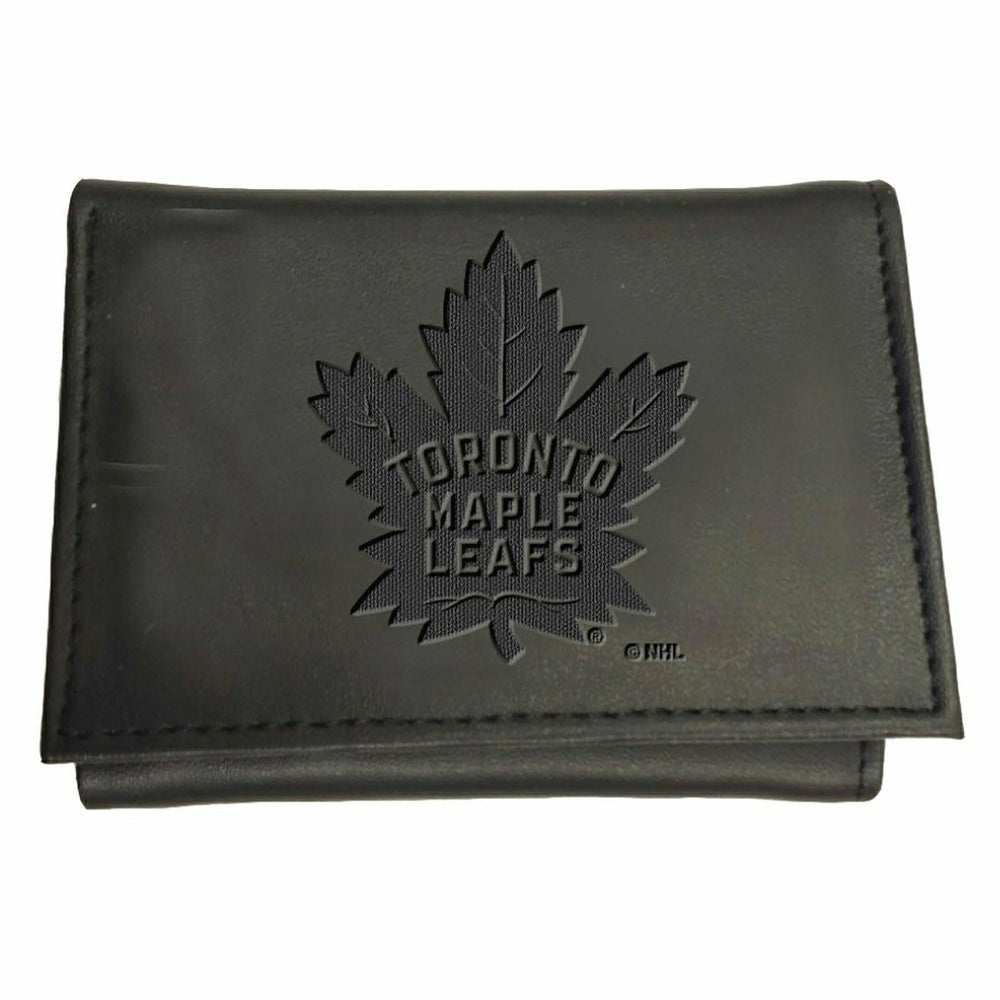 Toronto Maple Leafs, Tri-Fold Wallet, Black - NHL Home