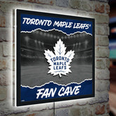 Toronto Maple Leafs 23"H x 23"L LED Wall Decor, Edgelite, Square - NHL Home