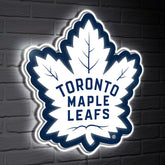 Toronto Maple Leafs LED Wall Decor, Glazelite, Logo - NHL Home