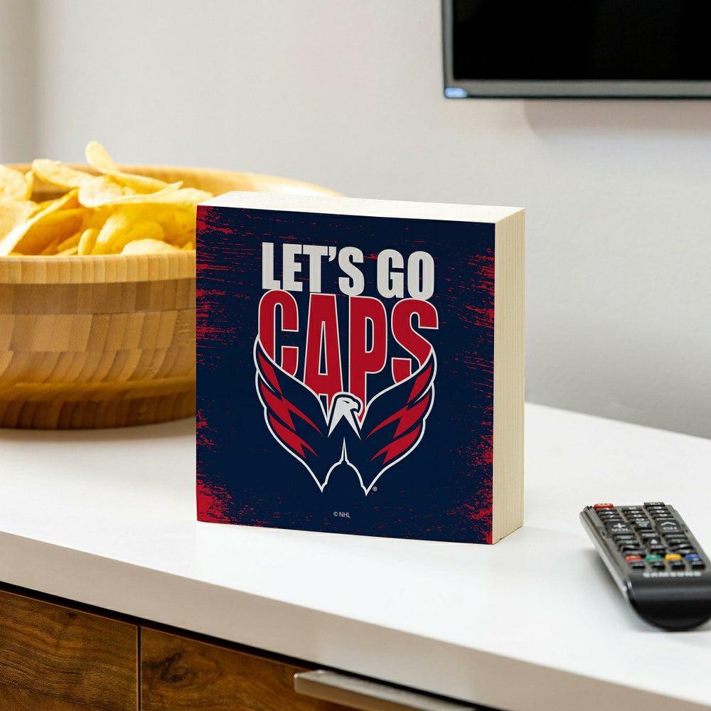 Washington Capitals Plock, Down Home Fans, 6x6 - NHL Home