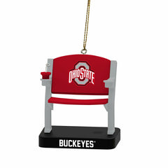 Stadium Seat Ornament, Ohio State University - Home Collegiate