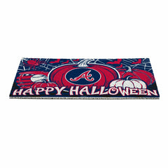 Atlanta Braves Halloween PVC Mat, 28"x16" - MLB