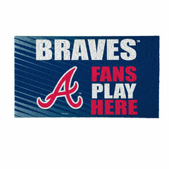 Atlanta Braves Fan Mat, 28"x16" - MLB
