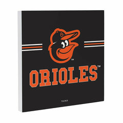 Baltimore Orioles Wood Wall Sign, 12x12 - MLB Home