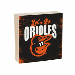 Baltimore Orioles Plock, Down Home Fans, 6x6 - MLB Home