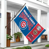 Chicago Cubs Single Sided Flag w/ 2 Grommets, 3'x5' Multi Win Flag - MLB Home
