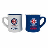 Chicago Cubs 10oz Ceramic Cup Set, 2pc - MLB Home