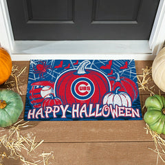 Chicago Cubs Halloween PVC Mat, 28"x16" - MLB