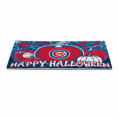 Chicago Cubs Halloween PVC Mat, 28"x16" - MLB