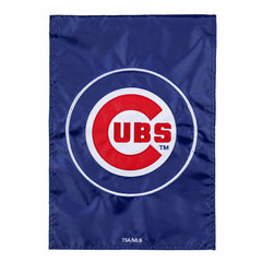 Chicago Cubs Appliqué Garden Flag - MLB
