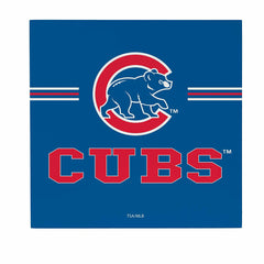 Chicago Cubs Wood Wall Sign, 12x12 - MLB Home