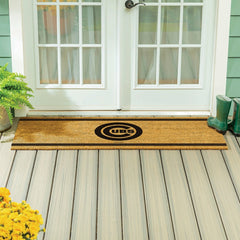 Chicago Cubs Extra Large One Color Coir Mat, 60"x24" - MLB