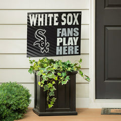 Chicago White Sox Coroplast Yard Sign "Fans Play Here" - MLB Home