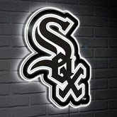 Chicago White Sox LED Wall Decor, Glazelite, Logo - MLB Home