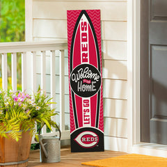 Cincinnati Reds Summer Seasonal Surfboard ECM Exclusive 47" Single Sid - MLB Home