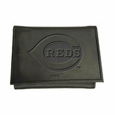 Cincinnati Reds Tri-Fold Wallet Black - MLB Home