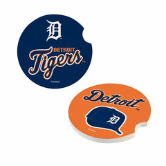 Detroit Tigers Car Coaster Set, 2pc - MLB Home