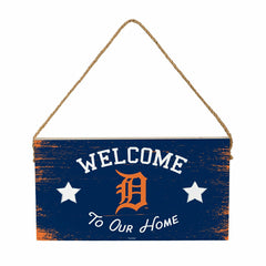 Detroit Tigers Wood Wall Sign, 6x11 - MLB Home