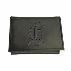 Detroit Tigers Tri-Fold Wallet Black - MLB Home