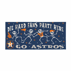 Houston Astros Flocked Coir Halloween Sassafras Switch Mat, 22"x10" - MLB