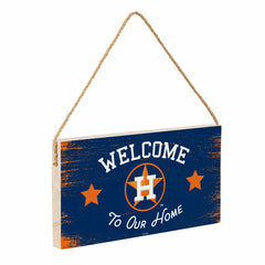 Houston Astros Wood Wall Sign, 6x11 - MLB Home