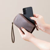 Houston Astros Wristlet Wallet Brown - MLB Home