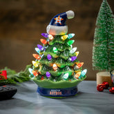 Houston Astros 8" LED Ceramic Christmas Tree - MLB Home