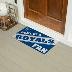 Kansas City Royals PVC Mat COLOR Home of a Fan - MLB