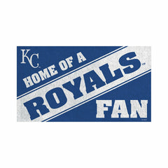 Kansas City Royals PVC Mat COLOR Home of a Fan - MLB