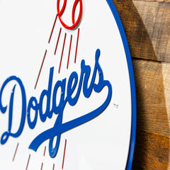 Los Angeles Dodgers Premier Metal Wall Art - MLB Home