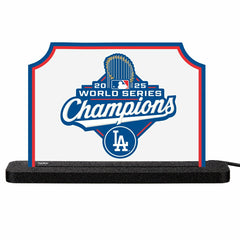 Los Angeles Dodgers, World Series 2025, Rectangle Desklite LED Decor - MLB Home