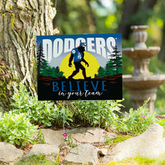 Los Angeles Dodgers Yard Sign, Bigfoot - MLB Home