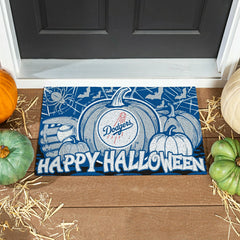 Los Angeles Dodgers Halloween PVC Mat, 28"x16" - MLB