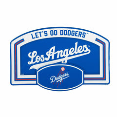 Los Angeles Dodgers USA Embossed Steel Wall Sign, 11" x 17" - MLB Home