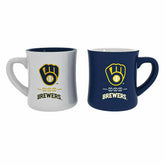 Milwaukee Brewers 10oz Ceramic Cup Set, 2pc - MLB Home