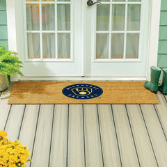 Milwaukee Brewers Extra Large Full Color Coir Mat, 60"x24" - MLB